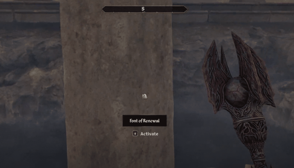 TES 4 oblivion remastered font of renewal