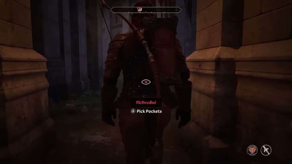 Pickpocket her!
