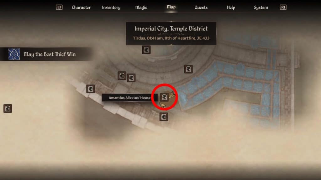 Amantius Allectus' House | How To Join The Thieves Guild In Oblivion Remastered