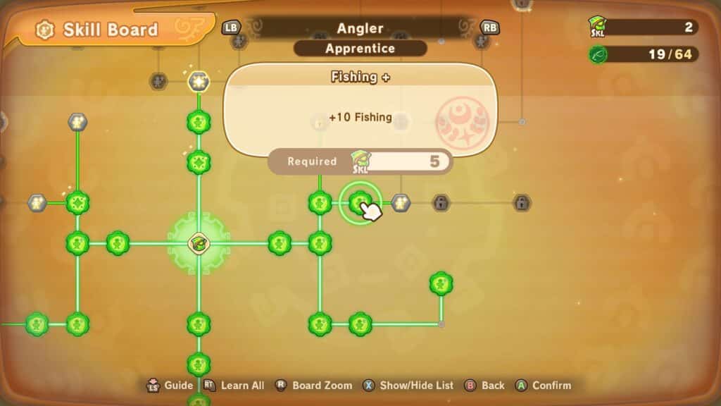 Proficiency Stat for Gathering Lives