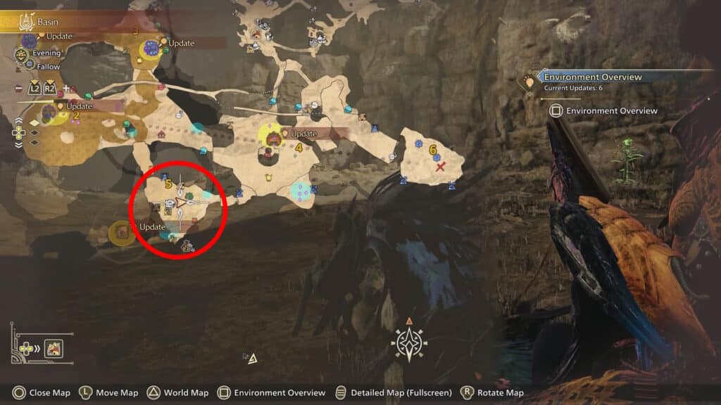 Area 5 | Monster Hunter Wilds: Monster Carcass Location