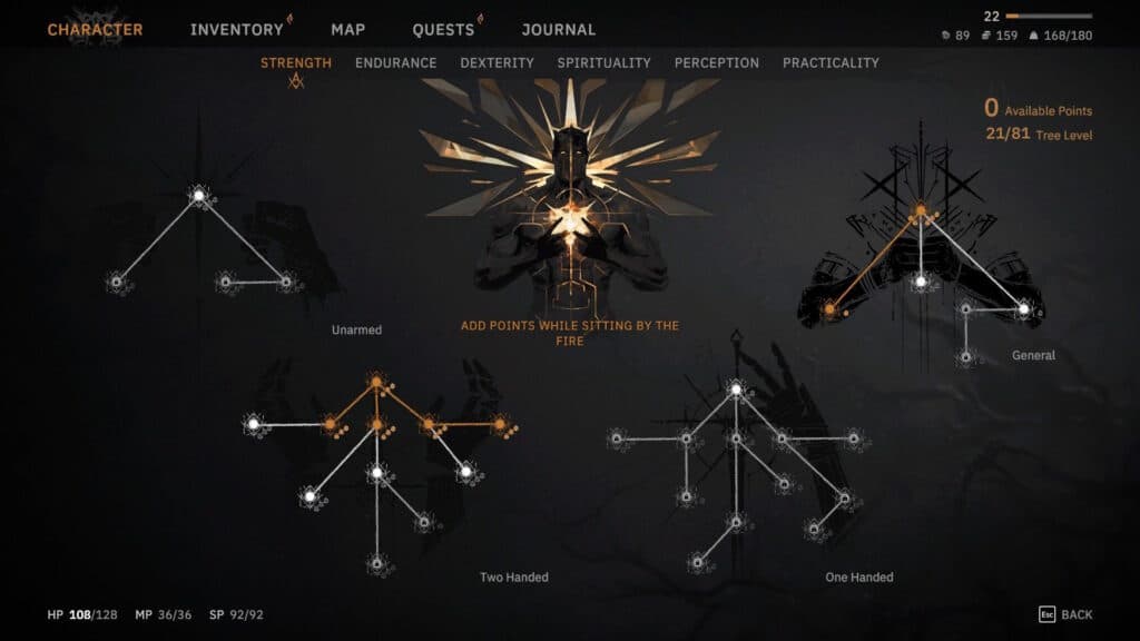 Stats and Skills | Best Dual-Wield Warrior Build Guide in Tainted Grail The Fall of Avalon
