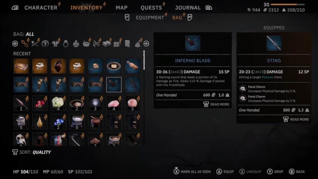 Inferno Blade