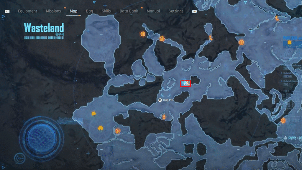stellar blade map for dlc