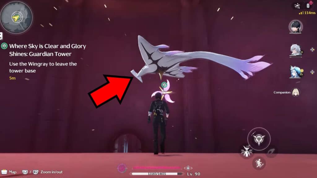 Wingray | Wuthering Waves: Where Sky is Clear and Glory Shines Guardian Tower