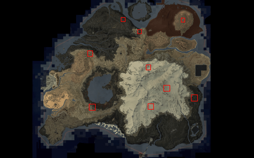 ds2 map with all hot springs